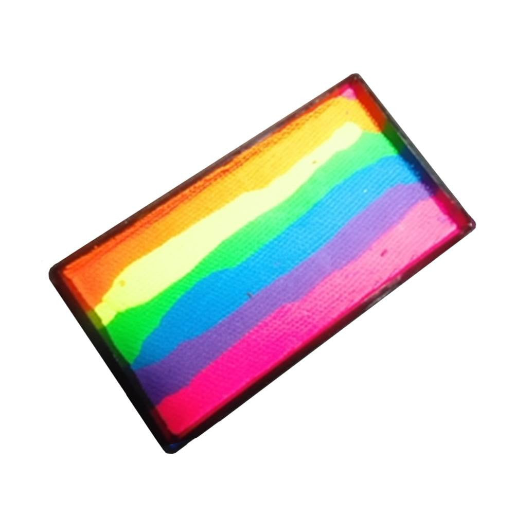 Kryvaline Rainbow Neon 1-Stroke Split Cake (30 gm)