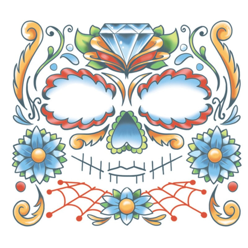 Tinsley Transfers Candy Skull FX Costume Kit