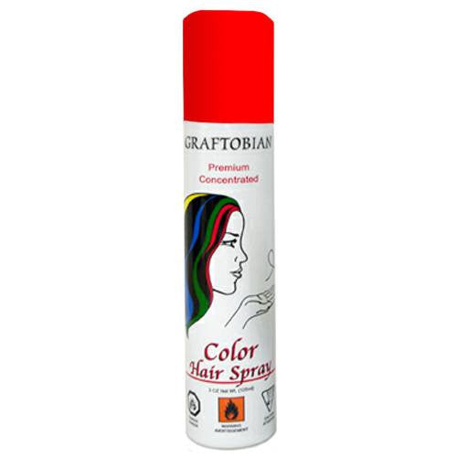Graftobian Red Color Hair Spray  (5 oz)