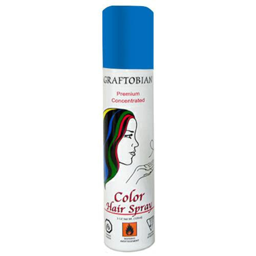 Graftobian Blue Color Hair Spray  (5 oz)