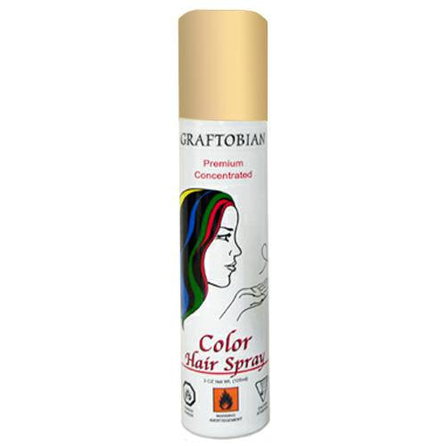 Graftobian Gold Color Hair Spray  (3 oz)