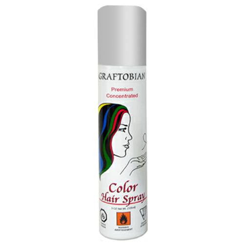 Graftobian Silver Color Hair Spray  (5 oz)