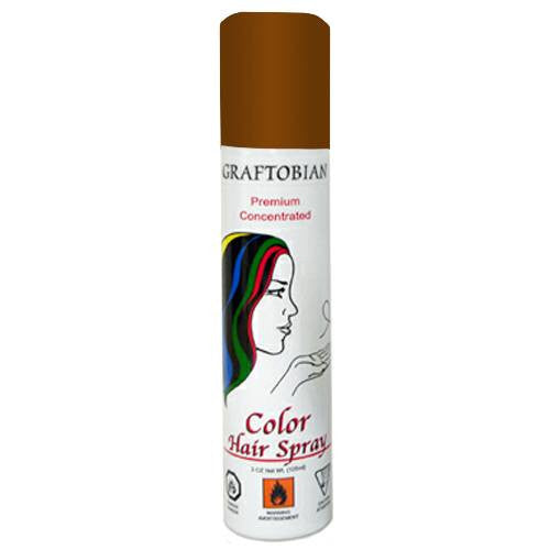 Graftobian Brunette Color Hair Spray  (5 oz)