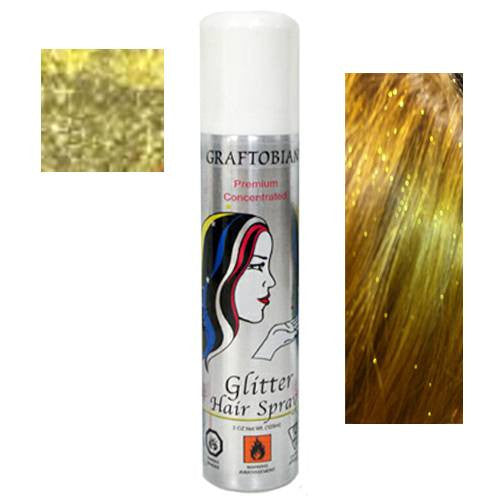 Graftobian Gold Glitter Spray  (5 oz)