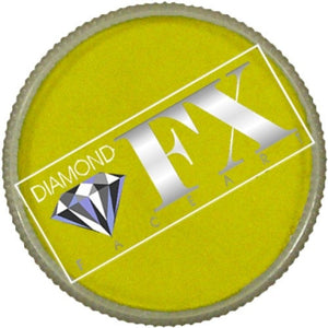 Diamond FX Metallic Yellow Face Paint M50