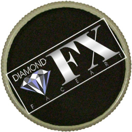 Diamond FX Metallic Black Face Paint M10