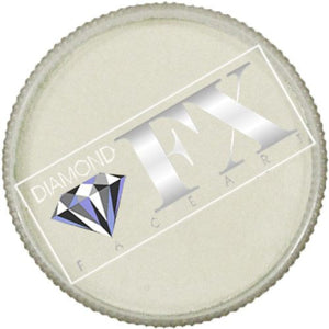Diamond FX Metallic White Face Paint M01