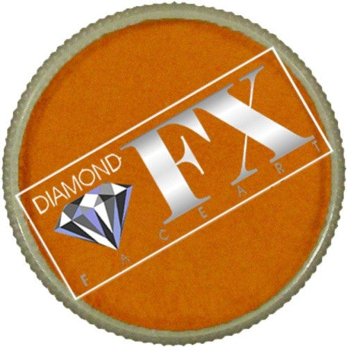 Diamond FX Metallic Orange Face Paint M40