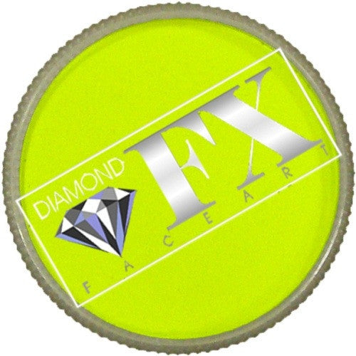 Diamond FX Neon Yellow Face Paint N50 (32 gm)