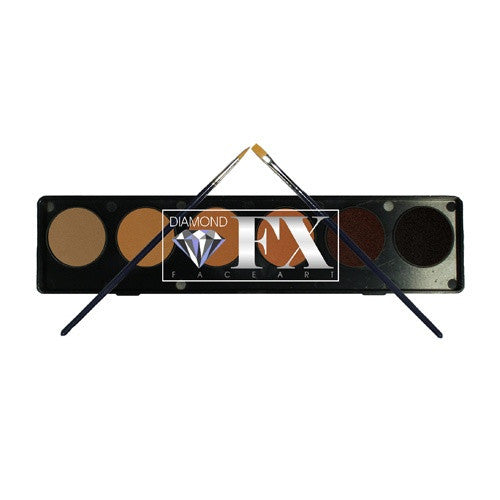 Diamond FX 6 Color Skins Palette (10 gm each)