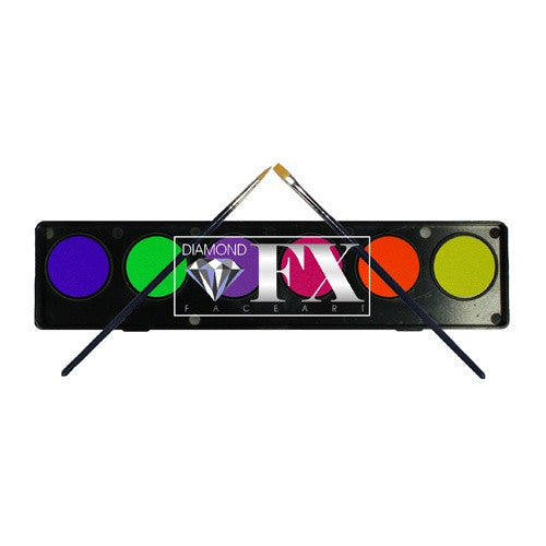 Diamond FX 6 Color Neon Palette (10 gm each)