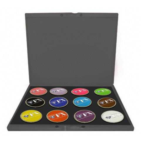 Diamond FX 12 Color Build Your Own Face Paint Palette (32 gm)