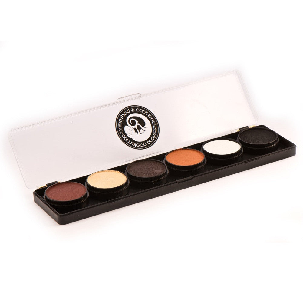 Cameleon 6 Color Dermaniac Mini Face Paint Palette (8 gm each)