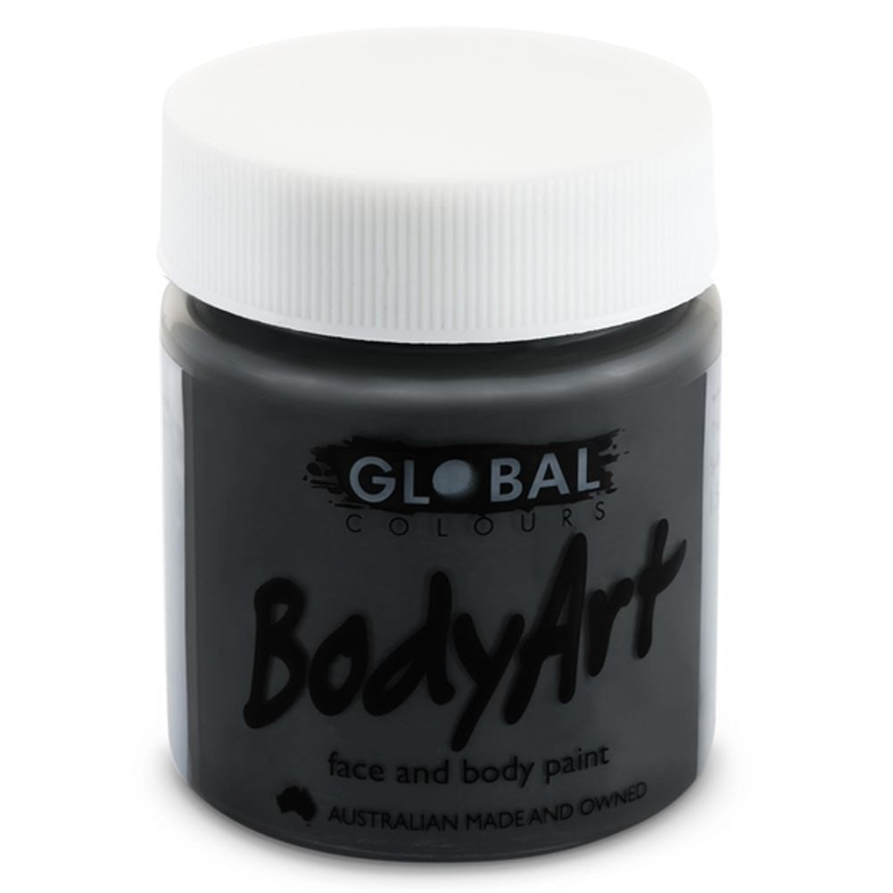 Global Liquid Face Paint - Black (45 ml)