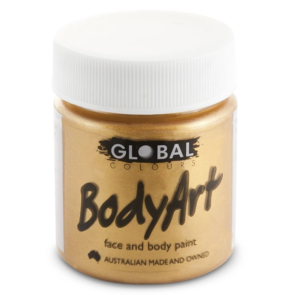 Global Liquid Face Paint - Gold (45 ml)