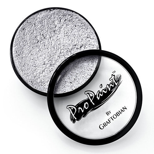 Graftobian ProPaint Silver Sterling Face Paint 77014 (1 oz/30 ml)
