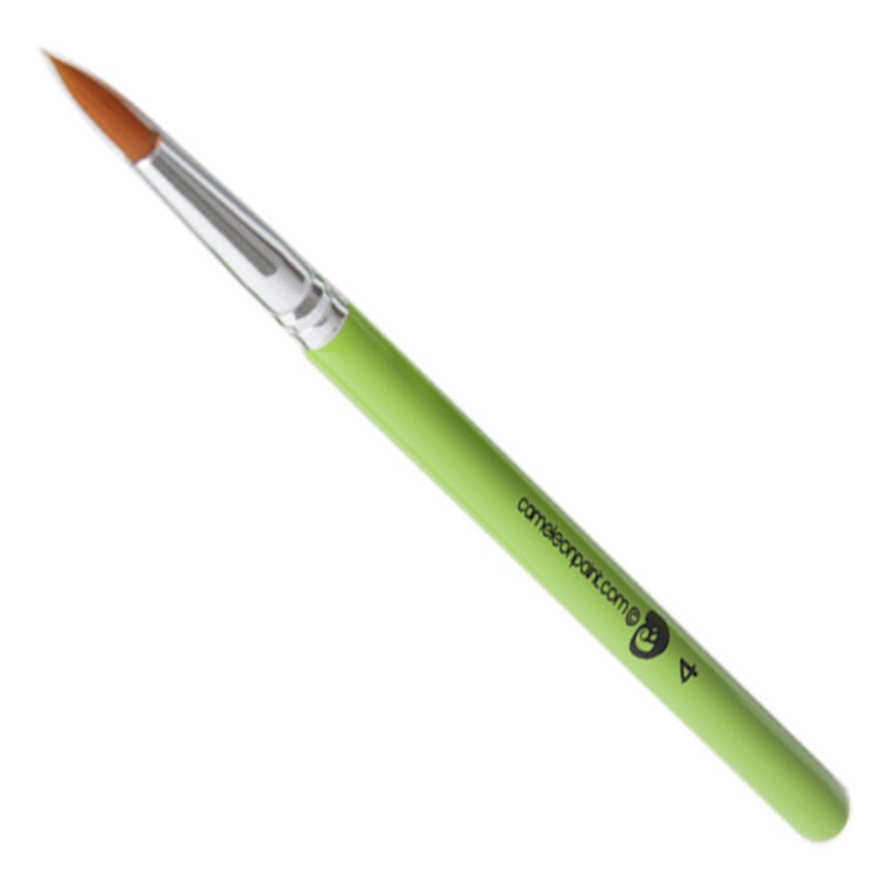 Cameleon #4, 3/16" Round Short Blonde Brush