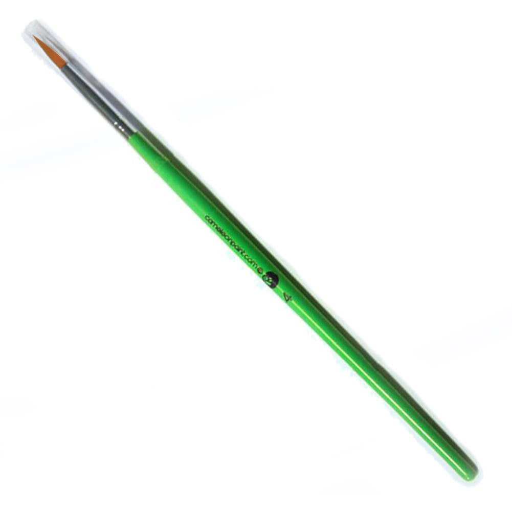 Cameleon #4, 1/8" Round Long Blonde Brush
