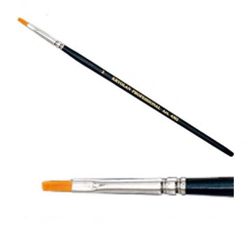 Kryolan Flat #2 Brush (1/8")