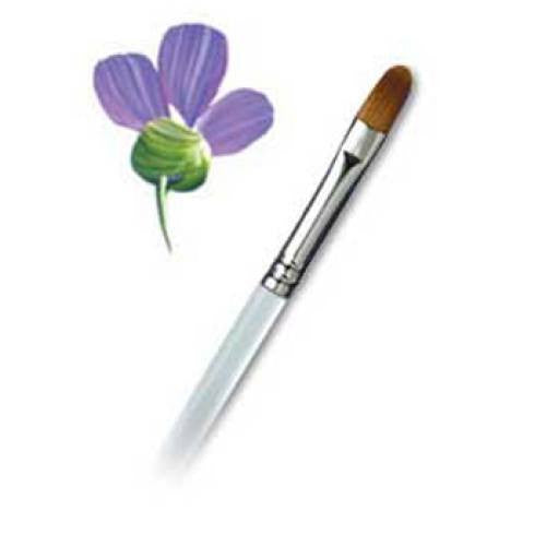 Aqualon Filbert Brush #8 (1/4")