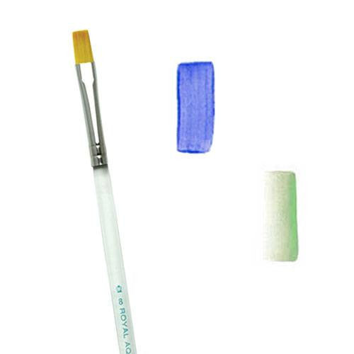 Aqualon Square Shader Brush #8 Flat (5/16")