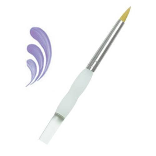 Soft Grip Round Short Hair Brush #6 (3/16")