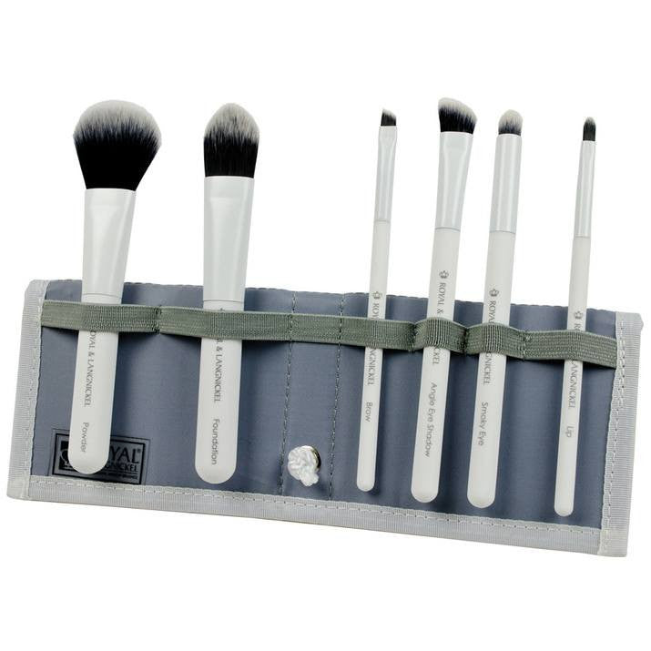 Royal and Langnickel MODA 7 Piece Total Face White Brush Set