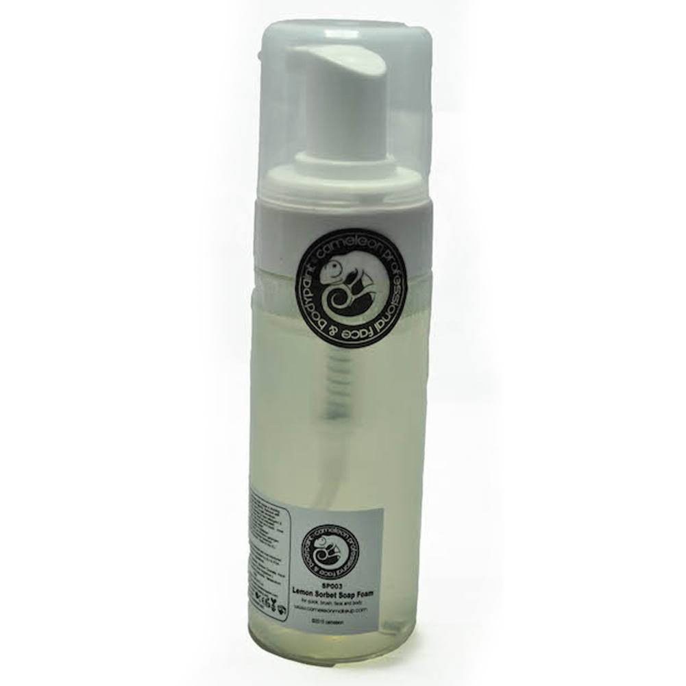Cameleon Brush & Body Lemon Scent Foam Soap (5 oz/150 ml)