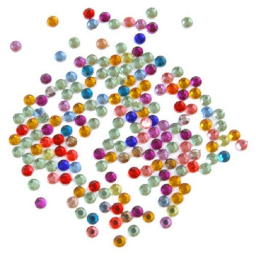 Multi Face Paint Rhinestones (180/pack)