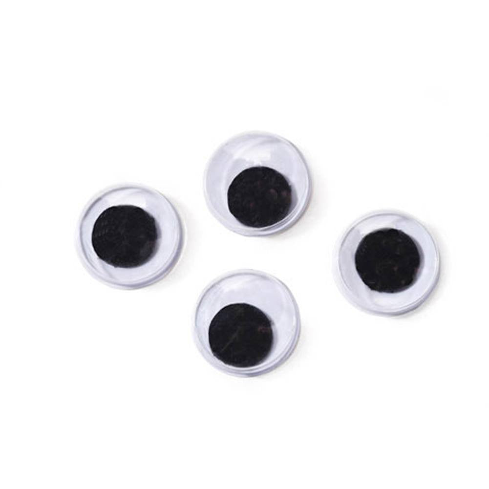 Paste On Moveable Eyes - 8 mm (144/pack)