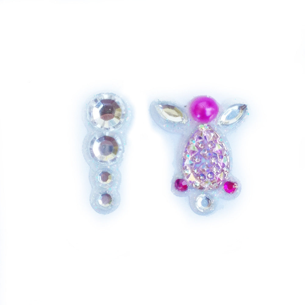 Butterfly Bellies (2/pk) Bling Cluster
