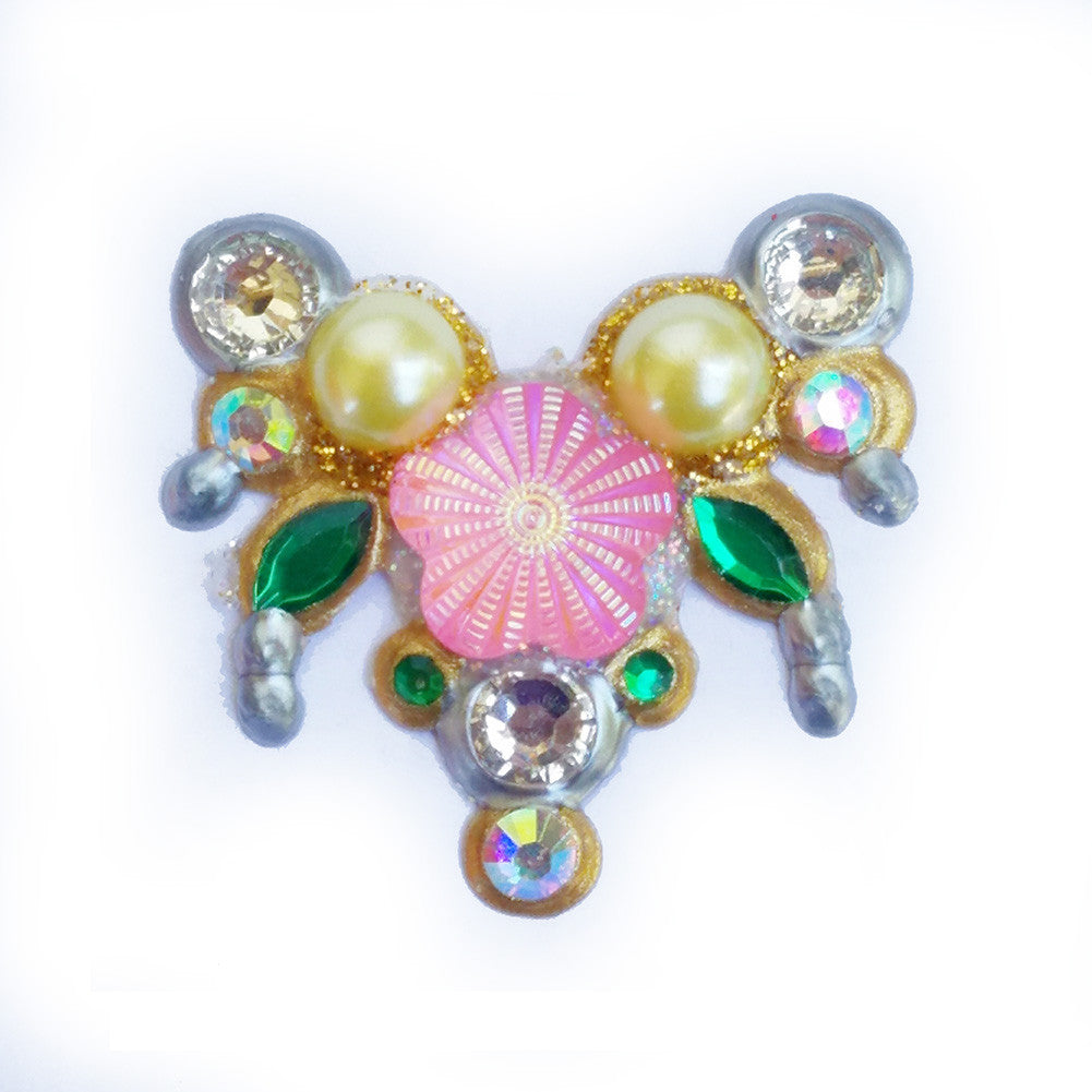 Fanciful Flower Bling Cluster