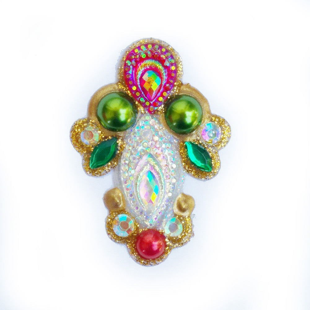 Holly Berry Bling Cluster
