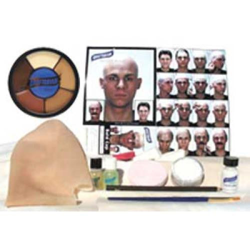 Graftobian Bald Cap Kit With Makeup