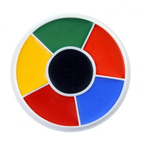 Ben Nye 6 Color Rainbow Color Makeup Wheel RW (1 oz)