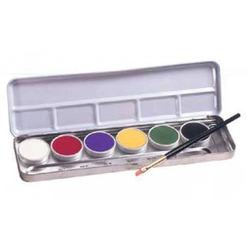 Ben Nye 6 Color Clown Series Primary Palette LKP-1 (1 oz)