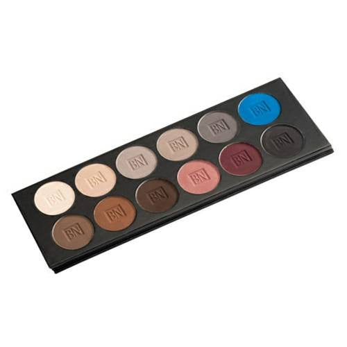 Ben Nye 12 Color Glam Shadow Pressed Powder Palette