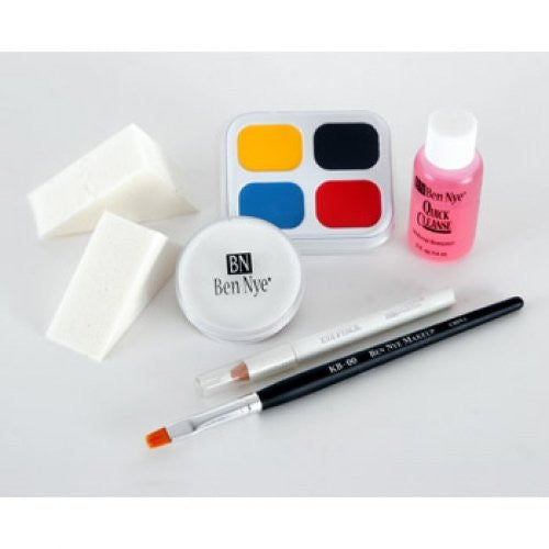 Ben Nye White Face Clown Makeup Kit