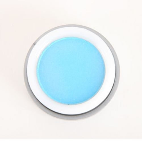 Kryolan Light Blue Glitter Powder Compact  (2.5 gm)