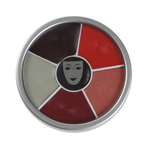 Kryolan 6 Color Burn & Injury Wheel (30 gm)