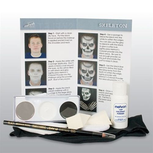 Mehron Skeleton Premium Character Kit