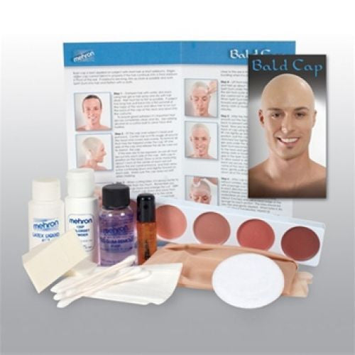Mehron Bald Cap Makeup Kit