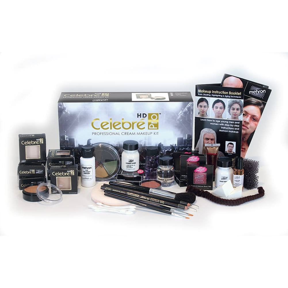 Mehron Celebre Pro TV/Video Theatrical Makeup Kit CPK-TV