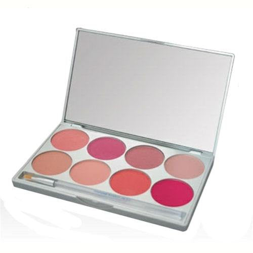 Mehron 8 Color CHEEK Pressed Powder Palette