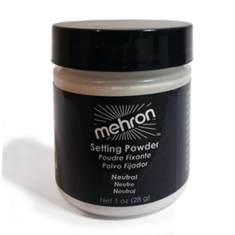 Mehron Neutral UltraFine Makeup Setting Powder (1 oz)