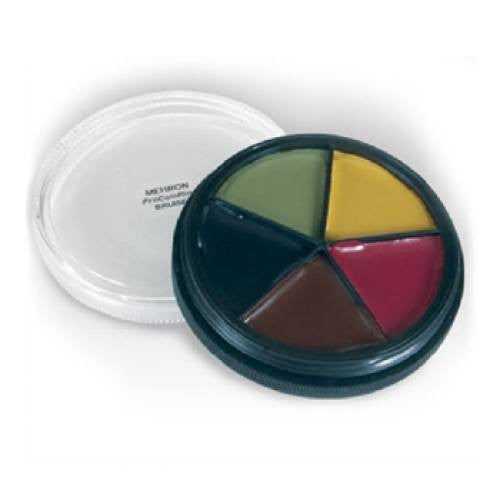 Mehron 5 Color Bruise Makeup Wheel (1 oz)