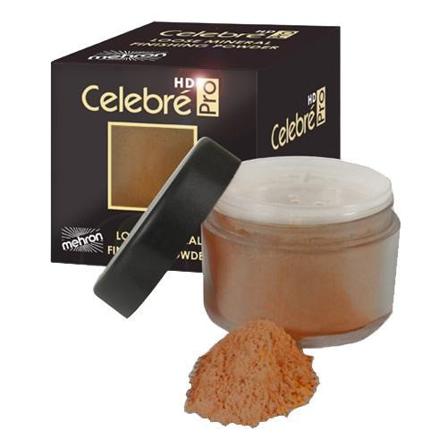 Mehron Celebre Pro Sienna Brown Mineral Powder - (0.41 oz)