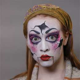 Diamond FX Broken Doll Makeup Kit