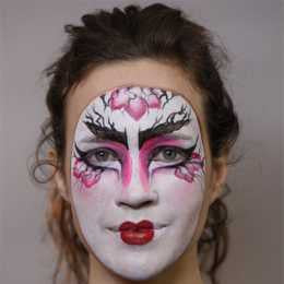 Graftobian ProPaint Geisha Halloween Makeup Kit