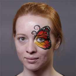 Graftobian ProPaint Butterfly Eye Makeup Kit